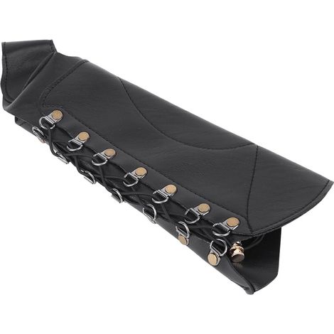 Brassard de protection de bras de deuxième génération pour le tir à l'arc en extérieur - Accessoires de protection généraux - Noir