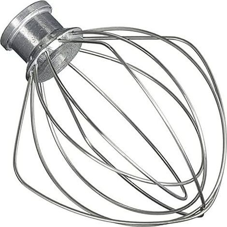 [NEVER USED] Stainless steel whisk, compatible with Kitchen Aid K45WW WP9704329 KSM150 KSM160 K45 KSM90 robot accessories (1/4)