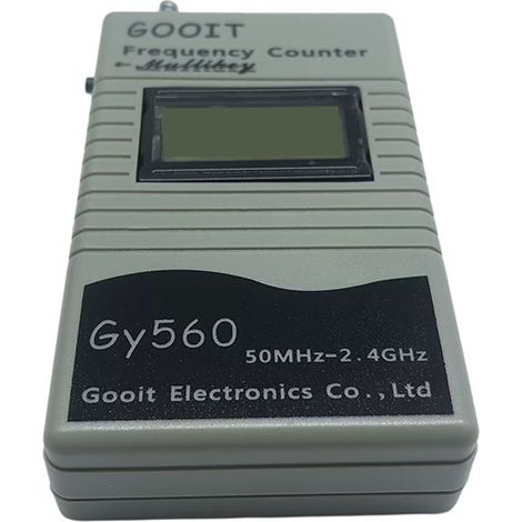 Medidor de radiofrecuencia portátil GY560 (de 50 MHz a 2,4 GHz), medidor de radiofrecuencia bidireccional para coche y barco. (1/5)