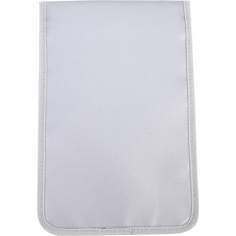 Pochette porte-documents ignifugée et imperméable avec fermeture éclair, idéale pour ranger documents et dossiers. Pochette sécurisée pour enveloppes. (1/5)