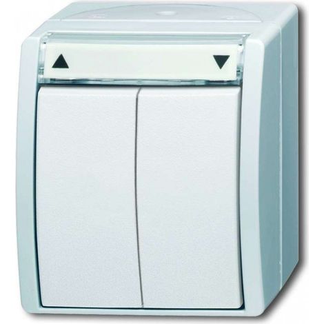 Jalousieschalter busch-jaeger 2601/4 w-54 10 A 250 V