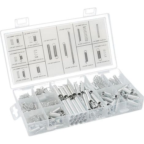 Kit Maletín 200 Muelles Compresión/Extensión con Caja de Almacenamiento (1/5)