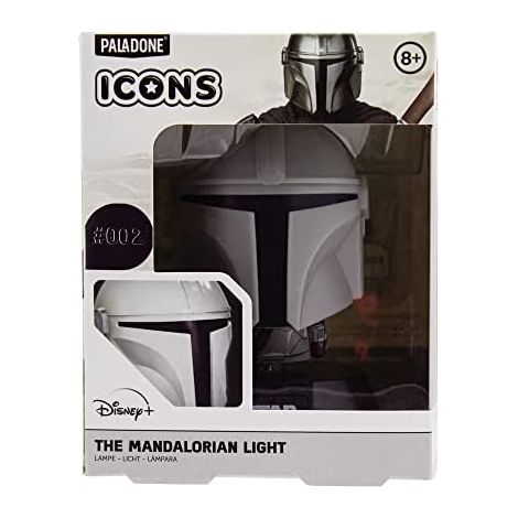 Icônes lampe star wars the mandalorian casco