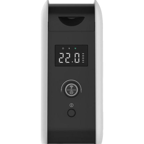 Mill Max WiFi Elektrischer Heizkörper Weiß 1500W Skandinavisches Design