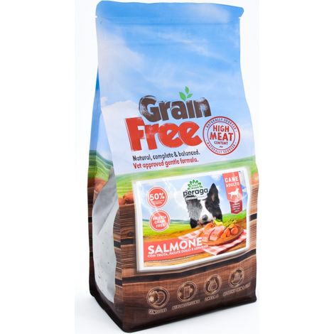 CROCCHETTE PERAGA GRAIN FREE PER CANE ADULTO 6KG SALMONE CIBO PER CANI
