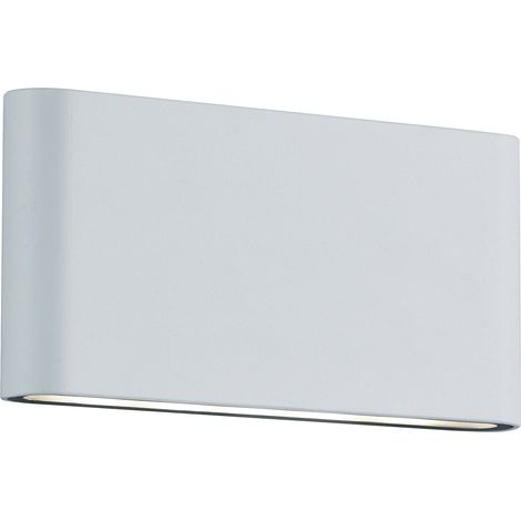 Applique da Esterno a LED in Alluminio Bianco Opaco (1/2)