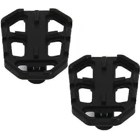 CNC-gefräste, breite Fußrasten für BMW F750GS, F850GS, G310GS, R1200GS, S1000XR – ein Paar, schwarz