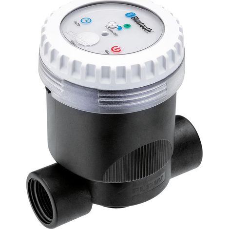Claber Elettra BT 1"F – Programmierbares Bluetooth® Magnetventil mit 1” Innengewinde Ein-/Ausgang, Integriertes Smart-Programmiergerät, Steuerung von 1 Bewässerungsleitung