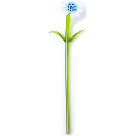 Fleurs en verre soufflé à la main, cadeau décoratif pour la Saint-Valentin, Noël ou un anniversaire (1/5)