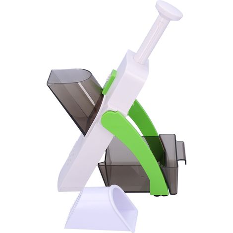 Râpe Multifonction Légumes - Découpe, Tranche, Hache pour Cuisine - Gadget Vert