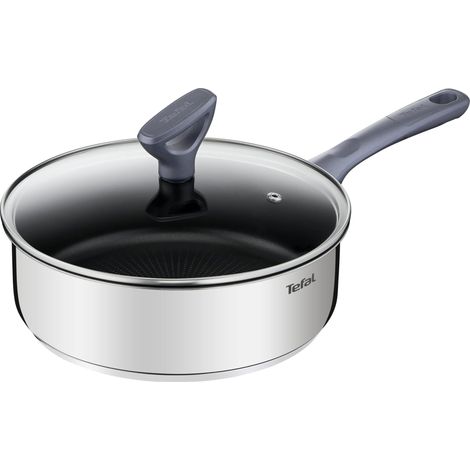 Tefal Daily Cook - Padella Antiaderente in Acciaio Inox Sartén Baja de 28 cm Inox (1/5)