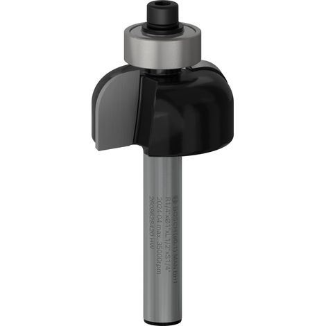 Bosch PRO Router Bit Cove R 1/4 Shank 1/4 2608628420