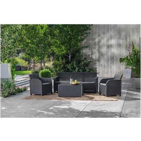 Gartenmöbel allibert-by-keter sanremo Harz 120x73 cm (1/3)