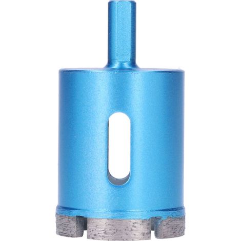 Jeffergarden Foret diamanté, scie cloche électrique manuelle pour marbre, béton et pierre artificielle, 45 mm / 1,8 po (1/5)