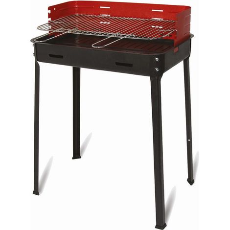 Barbacoa de acero Flavia cm 45x35x80h Made in Italy