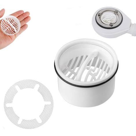 Filtre à cheveux pour tuyau de douche - Compatible avec bonde de vidange - Filtre à cheveux pour douche - Compatible avec 6960, 6963, 6961, 6962 (1/5)