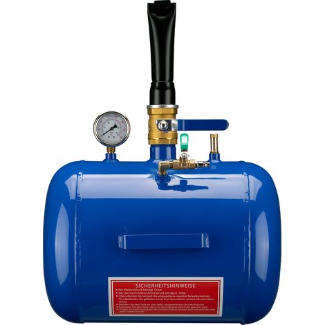 XPOtool Cañón de aire para inflado de neumáticos 32,5l aire comprimido inflador booster max. 10bar (1/5)