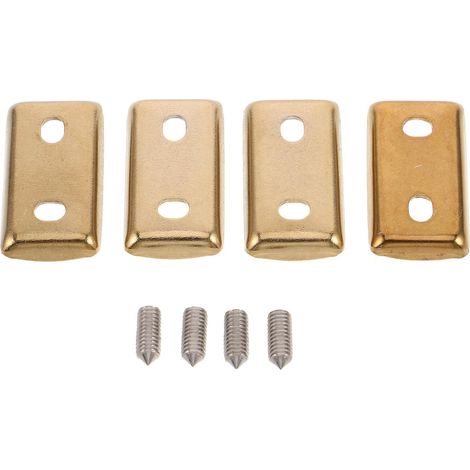 Lot de 4 rondelles base en acier inoxydable pour porte-serviettes, 36 x 20 mm, accessoire durable