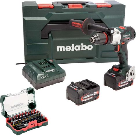 Metabo 18V Brushless Impuls Combi Drill X2 5.2AH Kit + Bit Set SB 18 LTX BL I (1/5)