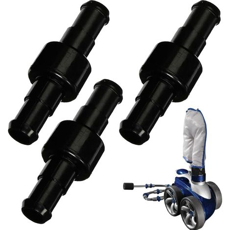 Tubo per piscina - Raccordo girevole di ricambio 3x per pulitore per piscina  Connettore girevole per carichi pesanti per parti e accessori spa (1/5)