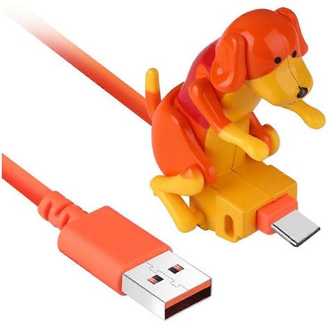 USB-C-Ladekabel – Läufige Hündin – Lustiges Schnellladegerät – Original-Handyzubehör und Stressabbau-Spielzeug (1/5)