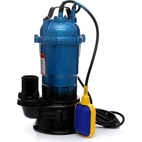 AquaMax Bomba Sumergible Para Aguas Residuales Con Triturador Y Flotador Para Fosa Séptica 2850W - Bombeo Eficiente (1/5)