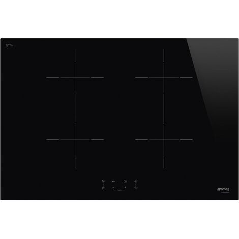Smeg SIB2741D Piano cottura a Induzione 4 Fuochi 75 cm colore Nero (1/7)