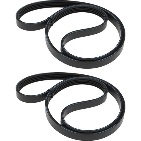Polyethylene Ribbed Drive Belt 2 Pieces 7233066820 0911029120 864 mm Compatible with HC 260 (1/5)