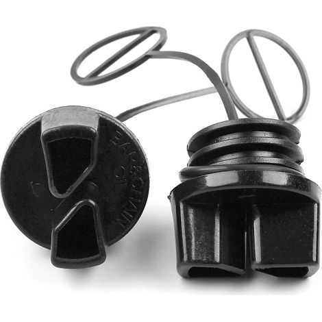 2pcs Couvercle de filtre à huile pour 350 351 370 371 390 420 McCulloch MAC CAT 335 338 435 440 Pièces de rechange Tronçonneuse Neuf (1/5)