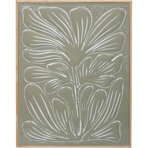 Decorazione da parete lia 77x98cm beige - Atmosphera créateur d'intérieur (1/4)