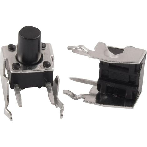 20 pièces à angle droit momentané Tact Tactile Interrupteur à bouton-poussoir 6 x 6mm x 8mm