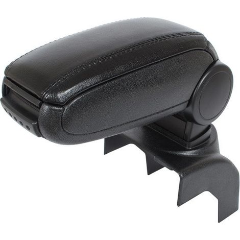 Ensemble d'accoudoirs en cuir écologique noir + kit d'installation pour VW Golf V (2003-2008) (1/2)
