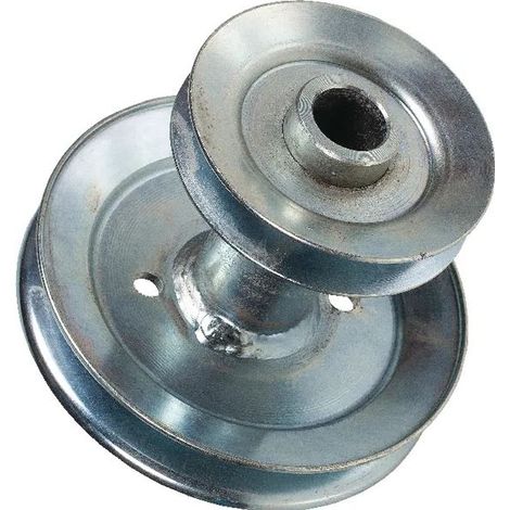 Doppelriemenscheibe für Aufsitzrasenmäher-Motor GGP - 384601500/1
