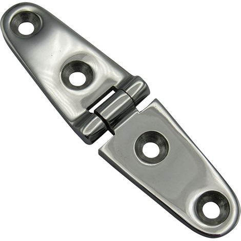 Heavy Duty Strap Hinge Stainless Steel 103MM x 27MM (Marine Boat Deck Door Folding) (1/5)