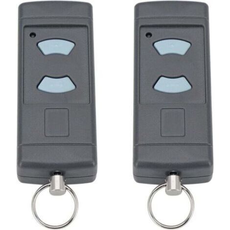 2er-Pack Ersatzteile für Garagentoröffner-Handsender mit blauer Taste 868, XU, MHz für HORMANN HSE2-868 HSM4-868 HSE4-868 kompatibel mit Tubauto HSM4-868 HS4-868 -