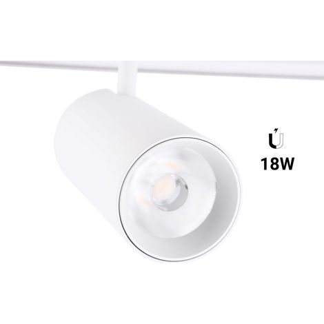 LED-Schienenstrahler für Magnetschiene 48V - 18W