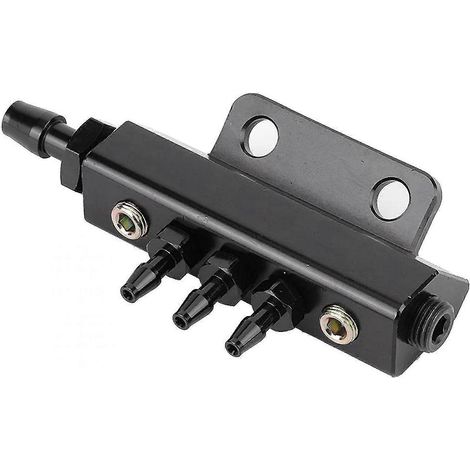 Collecteur d'admission à dépression, bloc d'admission à dépression 5 ports pour voiture, soupape de décharge de carburant, turbocompresseur (1/5)