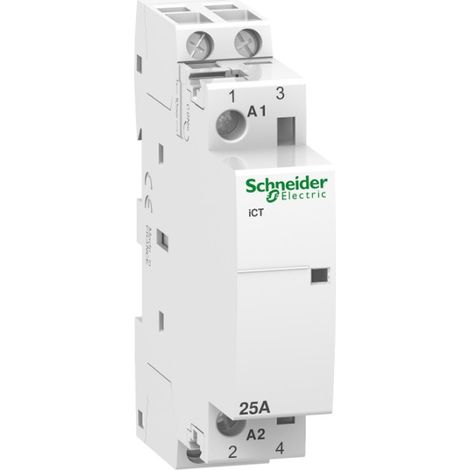 SCHNEIDER A9C20132 - Contattore 25A 2NA Bobina 24VAC 1 Modulo