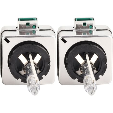 Crezuo 35W 6000K D3S HID Nebelscheinwerferlampen, entspricht 7000 lm, Energiesparend, Paar