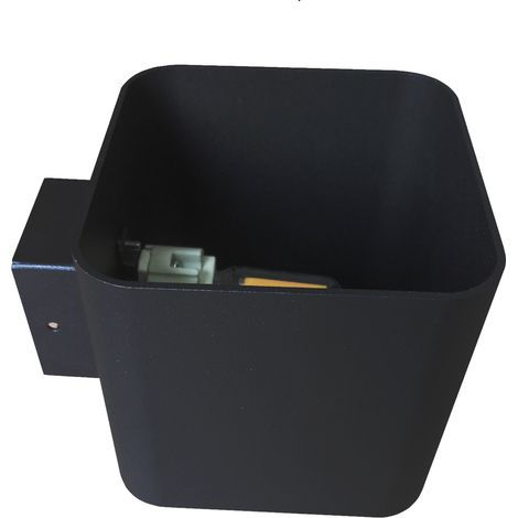 Applique Led G9 4W 3000K Quadrato Nero