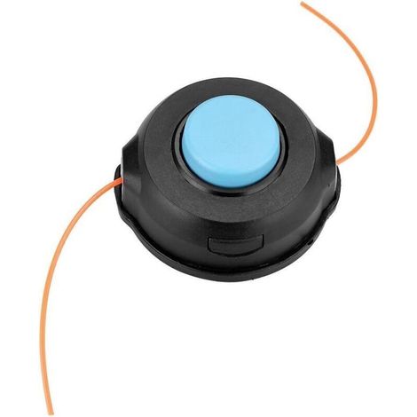 Tête de Tondeuse à Gazon, Accessoires de Tondeuse à Gazon pour Débroussailleuse Universelle, Bobine Pré-Enroulée à Arbre Droit à Avance de Robinet(T25) (1/5)