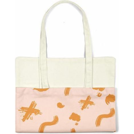 Sac Shopping Tote - Coton Réutilisable - 34x40 cm - Anse Longue 30 cm - 80 g (1/4)