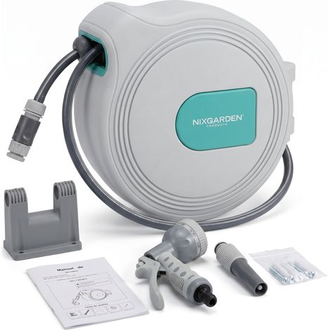Avvolgitubo automatico da 30 m con supporto a parete Default Title (1/4)