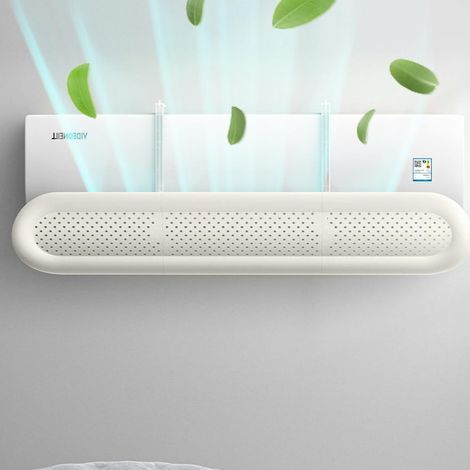 Déflecteur d'air climatiseur universel, portable et réglable, pour climatiseurs muraux pour maison/bureau, personnes âgées, bébés, femmes enceintes