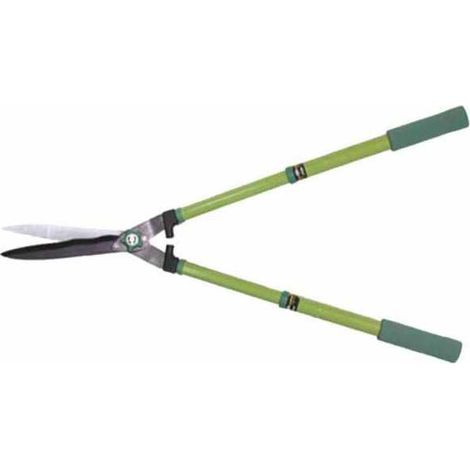 FORBICE TAGLIASIEPI CON LAME ONDULATE MANICI TELESCOPICI IMPUGN. NYLON