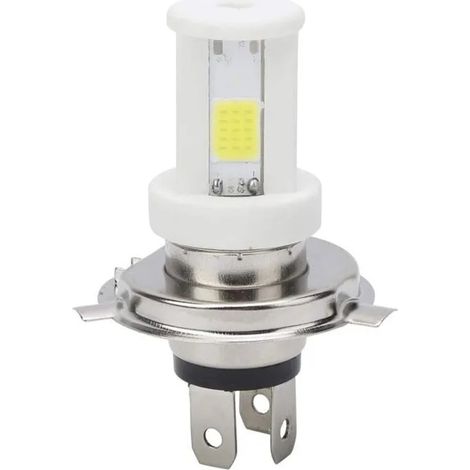 Ampoule de Phare LED H4 LED Ampoule de Phare de Moto Faisceau HautBas Lumire Blanche 1080LM 6500K Lampe Avant de Moto Odipie (1/4)