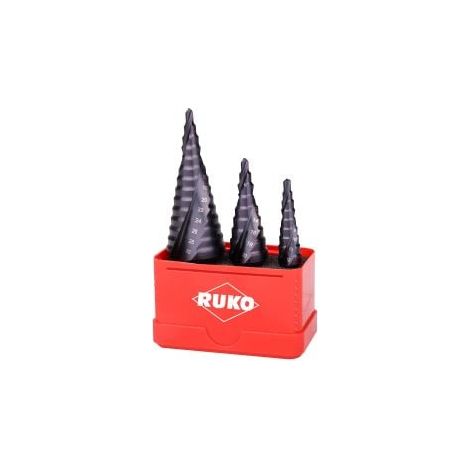 RUKO Stufenbohrer HSS-TiAlN 6tlg. - A101032F (1/5)