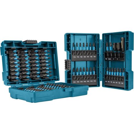 Makita E-03109 Impact Black Bit Set 90 Pcs In Plastic Case