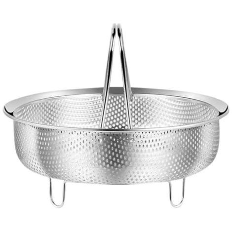 Panier vapeur multifonction en acier inoxydable 304 pour cocotte minute 14-24 cm de diamètre (XL) (1/5)