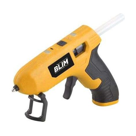 Blim Pistola di silicone compatta ed ergonomica gialla